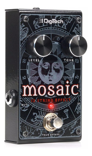 Pedal Analogo Guitarra Electrica Digitech Mosaic 12 Cuerdas