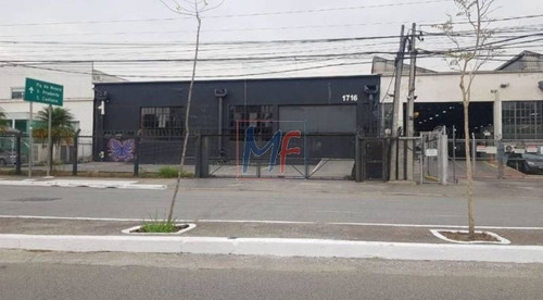 Imagem 1 de 11 de Ref: 13.046 Excelente Galpão Comercial No Bairro Parque Da Mooca, 3000 M² A.c, 3300 M² A.t, 20 Vagas De Garagem. - 13046