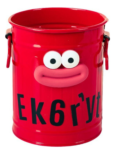 Adhesivo Vintage Con Diseño De Boca Roja Con Forma De Letra,