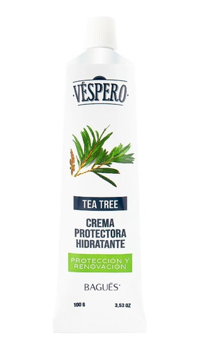 Imagen 1 de 2 de Crema Tea Tree Hidratante Véspero Bagués 