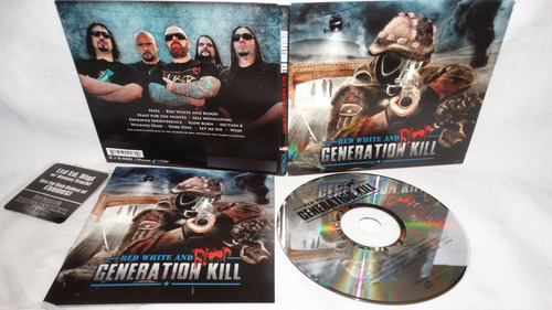 Generation Kill - Red White And Blood ( Exodus Digipack)