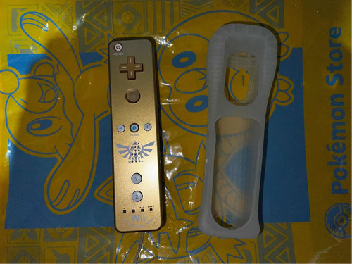 Control Dorado Wii Remote Plus Nintendo The Legend Of Zelda