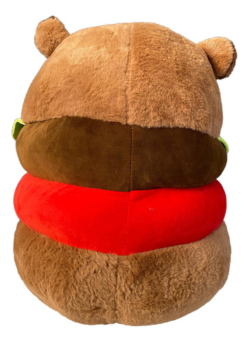Peluche Con Manta Capibara 40cm Capibara Hamburguesa