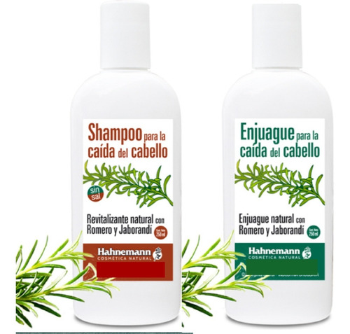 Shampoo Para Caída Del Cabello + Enjuague