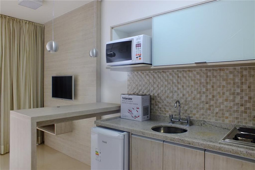 Imagem 9 de 26 de Flat Impecável Para Locação No Brooklin I Duplex I 1 Suíte I 1 Vaga I 47m² - Fl0593