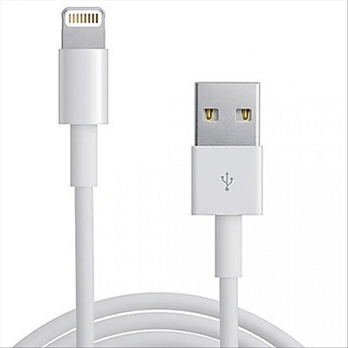 Imagen 2 de 3 de Cable Apple Lightning To Usb iPhone 1 Metro
