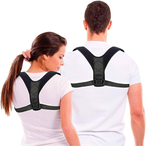 Corrector Postura Espalda Cuello Clavícula Unisex Cómodo