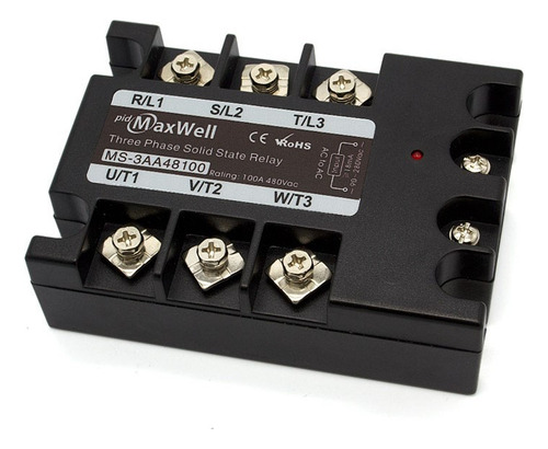 Pack 2 Pzas Relevador Estado Solido 100a 480va C /disipador