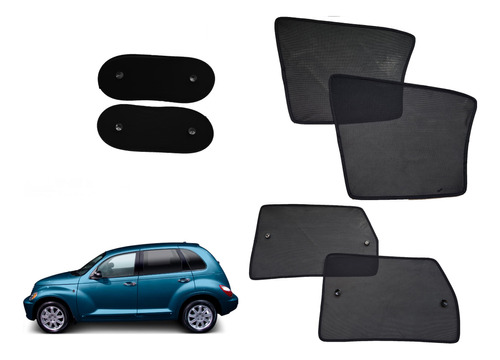 Parasol Cortinas Pt Cruiser Mod. 2000 A La 2005 Kit 3 (xx11)