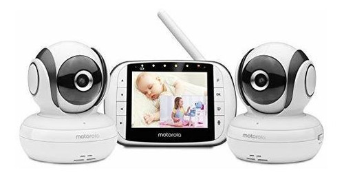 Monitor De Video Para Bebes Motorola Mbp36s-2 - Dos Camaras,