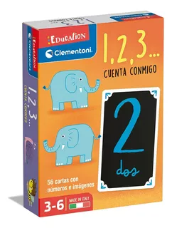 Clementoni Juego Educativo - 123 Cuenta Conmigo