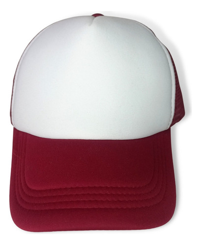 1 Gorra Lisa De Malla Esponja Trucker Camionero P/ Sublimar