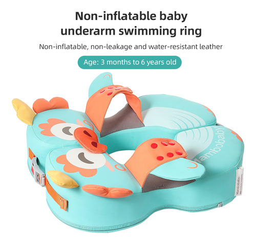 Flotador De Natación Para Bebés Mambobaby, No Inflable, Impe
