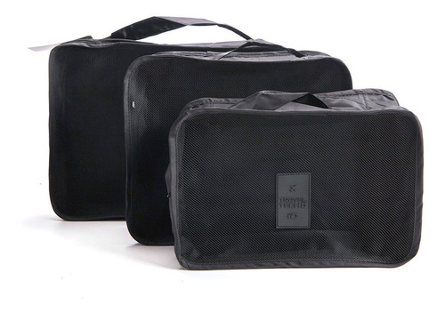 Imagen 1 de 5 de Set Organizador De Valija X 6 Piezas Bolso Viaje Practico