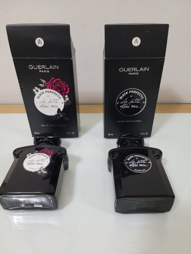 Frascos Vacios Guerlain  Black La Petit Caja Colección Exce 