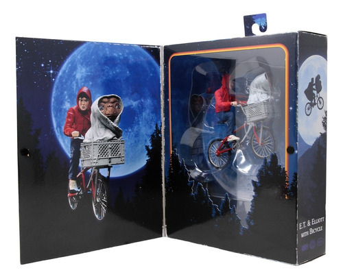 E.t Neca Edicion 40 Aniversario Con Elliot Original