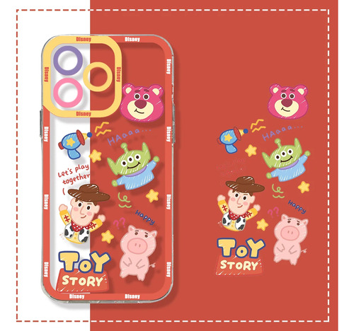 Funda De Teléfono Disney's Toys Storys Aliens Para iPhone 15