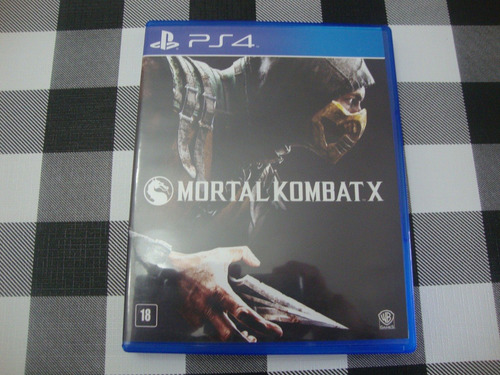 Mortal Kombat X Black Label Nacional P/ Ps4