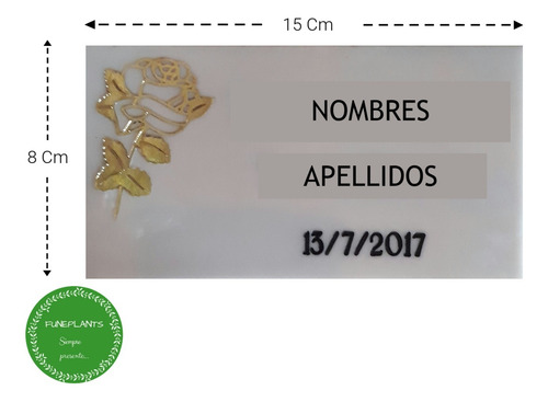 Urna De Cemento Pintada 1 Cuerpo Con Acrílico 2 Y Foto 6x8