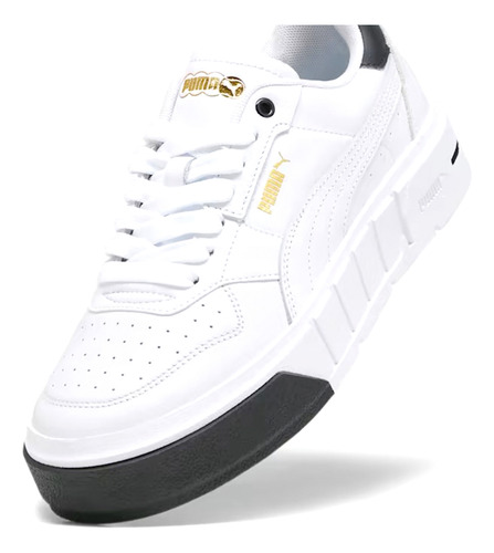 Zapatillas Puma Mujer Cali Court Lth 393802 05 Blanco