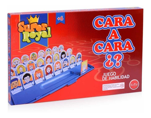 Juego De Mesa Cara A Cara Super Royal +6