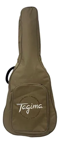 Gig Bag Violão Tagima Easy Way Sand 8mm Cor Bege Gig Bag Violão Tagima Easy Way Sand 8mm Cor Bege