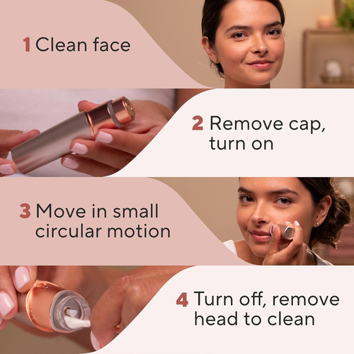 Depiladora De Vello Facial Flawless Para Mujer