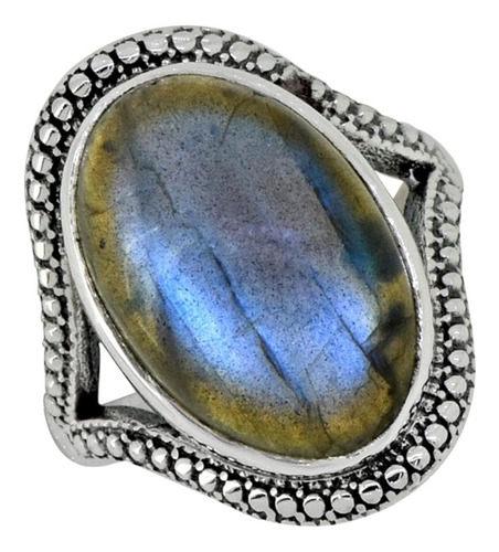 Natural Rainbow Moonstone Labradorite Solid 925 Sterling Sil