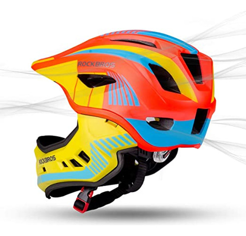 Casco Niños Para Bicicleta Diseño 2 En 1 Talle M: 54-58cms