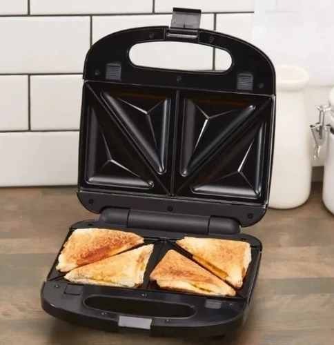 Sandwichera Kanji Waflera Grill 3 En 1 Placa Antiadherente