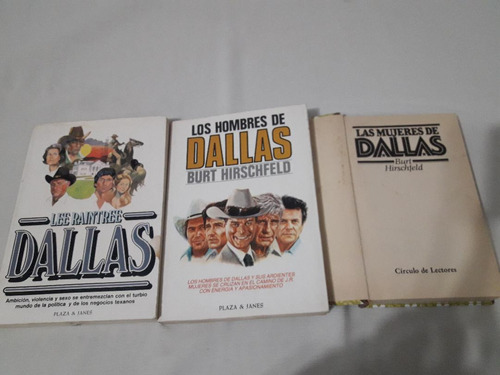 Lote X3 Libros Saga Dallas Los Hombres De Dallas Las Mujeres