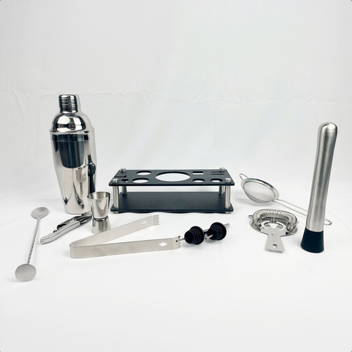 Set De Bartender Kit De Coctelería Con Utensilios