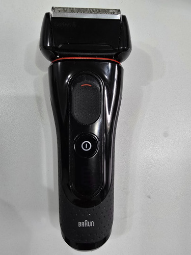 Afeitadora Braun Series S5030 Funcional Excelente S/repuesto Negra Y Rojo (Usado)