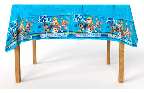 Mantel De Cumpleaños Paw Patrol 