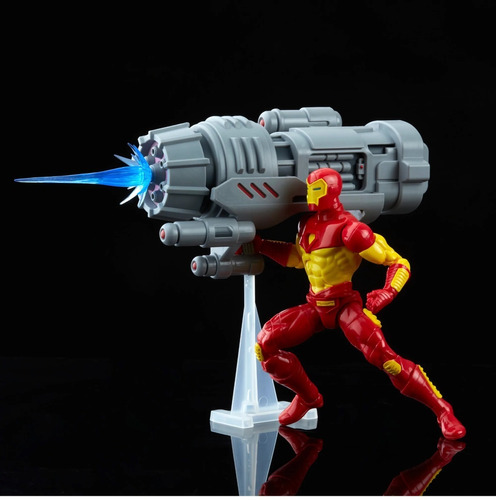 Modular Iron Man (proton Canon) Legends Series Deluxe Retro (Reacondicionado)