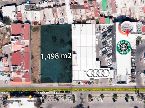 Terreno En Renta Valle Del Juncal León, Gto 1,498 M2