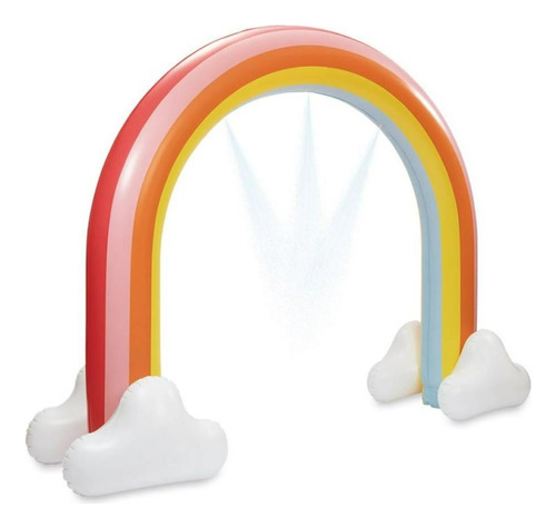 Aspersor Inflable Summer Waves Arcoiris 