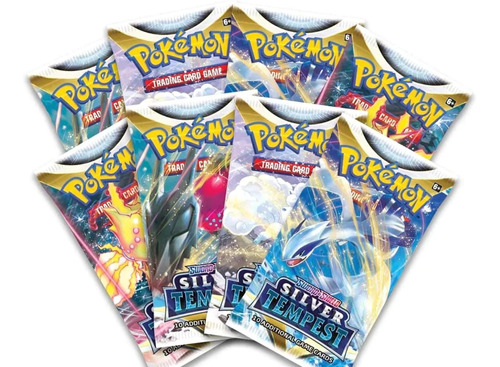 Sobres Silver Tempest Pokémon Tcg Cartas Originales