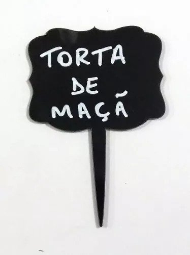 Imagem 4 de 10 de Kit 8 Mini Placas Lousas 12x8cm + Caneta Giz Líquido 4ml