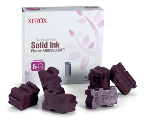Tinta Sólida Magenta Xerox Phaser 8860/8860 Mfp (6 Barras /