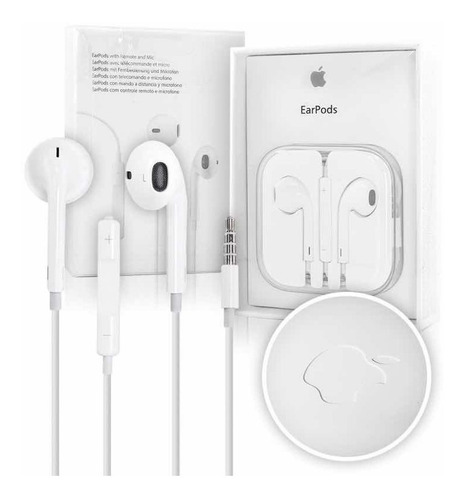 Imagen 3 de 6 de Audífonos Earpods Apple iPhone 100% Originales Usa Garantía