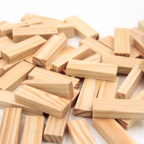 Imagen 5 de 7 de Jenga Gigante 36 Piezas De Pino Sellado Termocontraíble