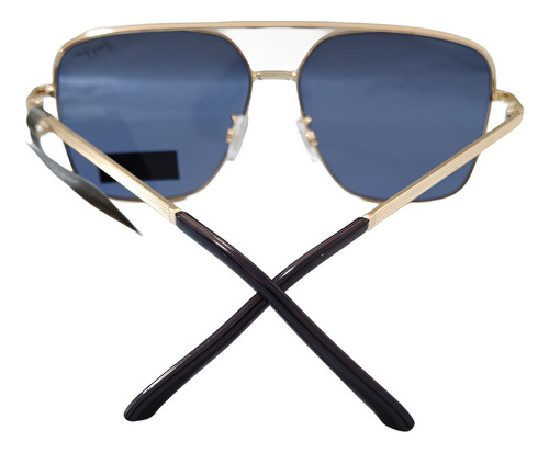 Gafas De Sol Sean John 100% Protección Rayos Uv- Sin Estuche Ocean Azul/dorado Azul Dorado Dorado/azul