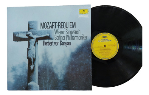 Vinilo Mozart Requiem Von Karajan 