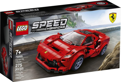 Lego Speed Champions 76895: Ferrari F8 Tributo, X275 Piezas