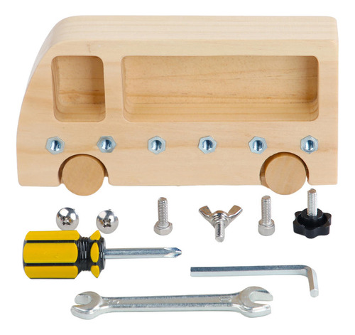Juguetes Para Niños Pequeños Screw Bus Car