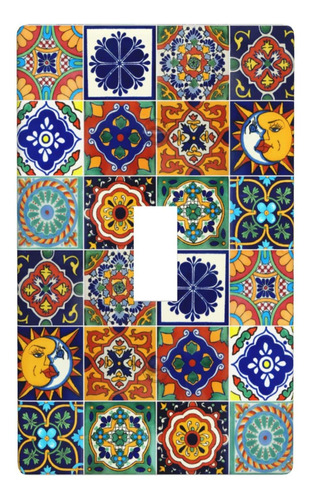 Talavera Azulejos Mexicanos Placas De Pared De Una Sola Band