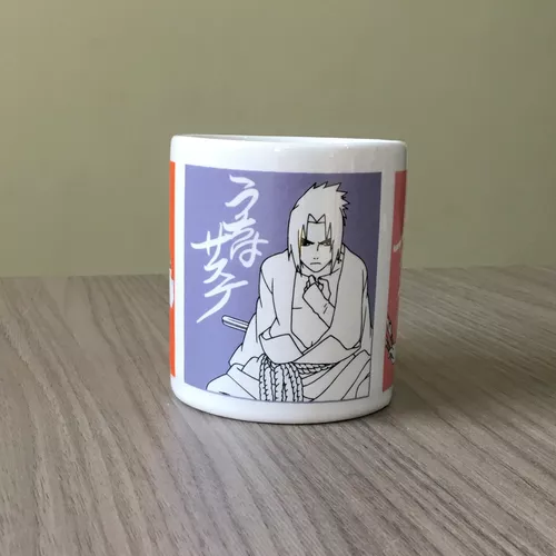 Caneca Naruto Desenho - Interior E Alça Branca (simples)