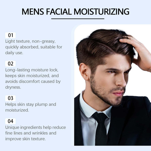 Crema Hidratante Facial X Men, Que Humecta Profundamente Y U