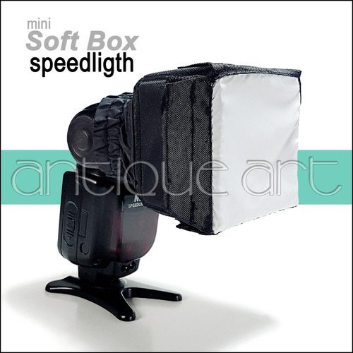  A64 Difusor Flash Speedligth Mini Soft Box Nikon Canon Sony